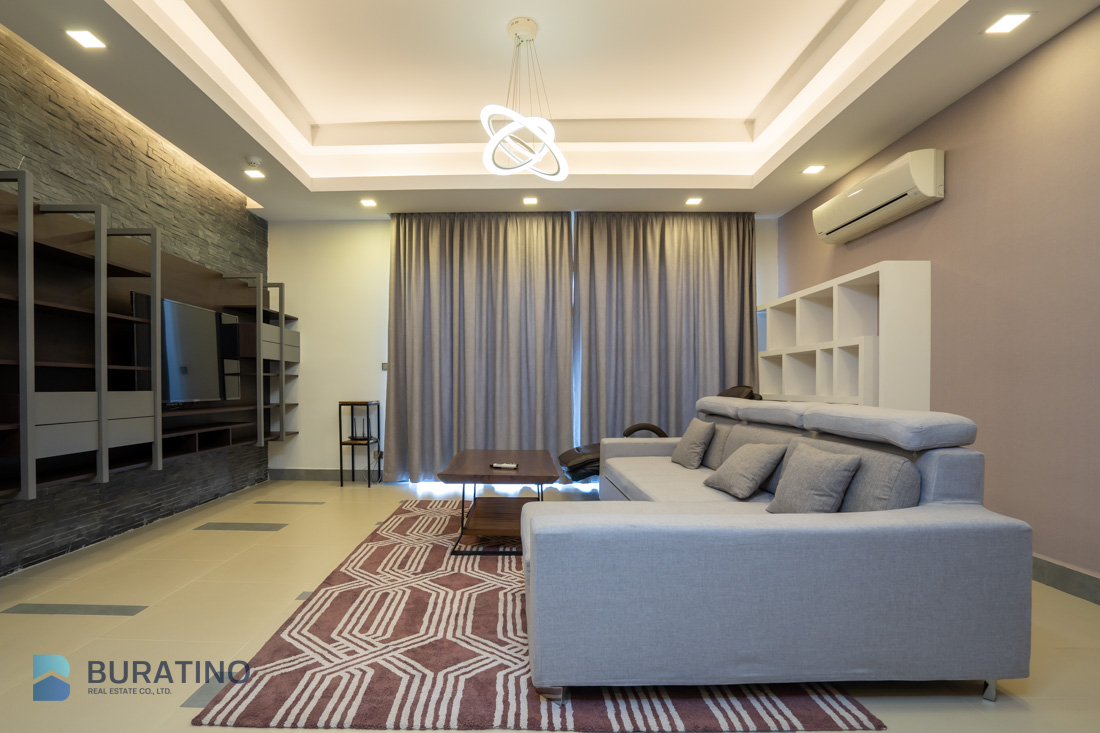 2 Bedroom Services Apartment For Rent, BBK1, Phnom Penh-4