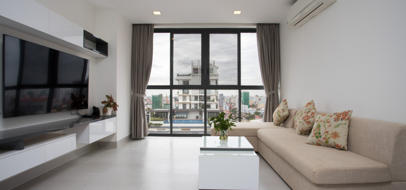 One Bedroom Services Apartment For Rent - Tonle Bassac, Phnom Penh-5