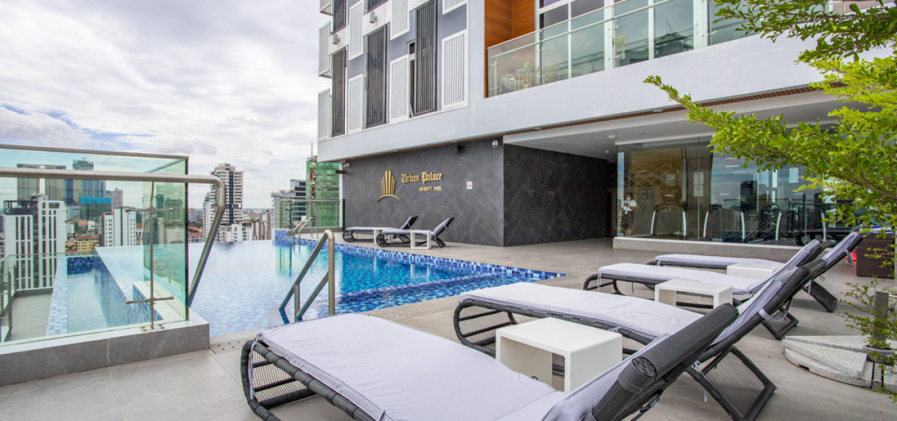2 Bedroom Services Apartment For Rent - BKK 2, Phnom Penh-11