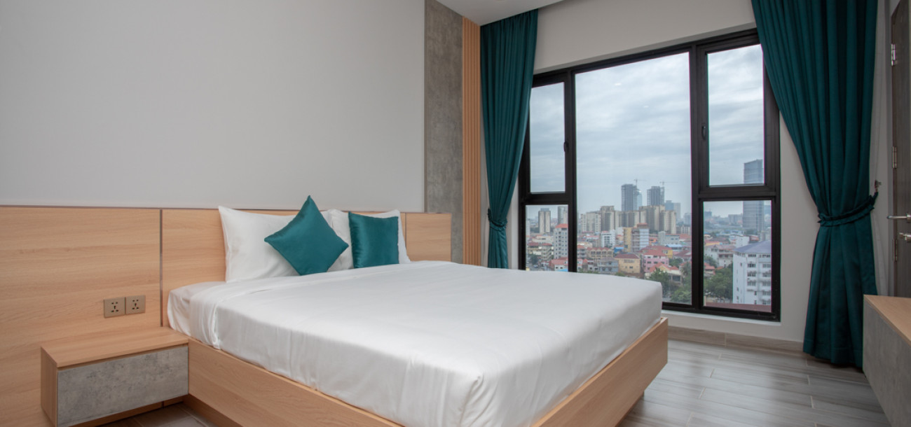 2 Bedroom Services Apartment For Rent - Toul Kork, Phnom Penh-9