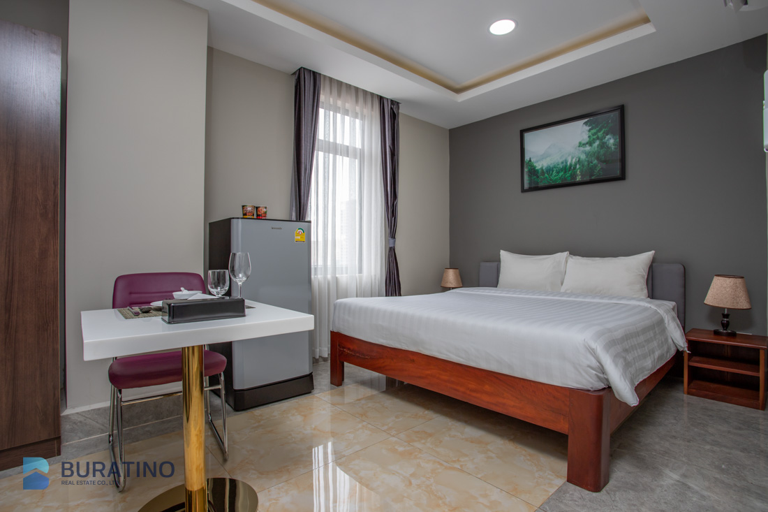 Studio Room Services Apartment For Rent - BKK2, Phnom Penh-1