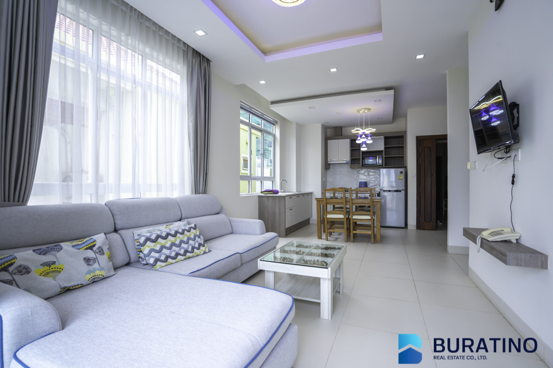 1 Bedroom Apartment For Rent - Tonle Bassac - Chamkamorn-5