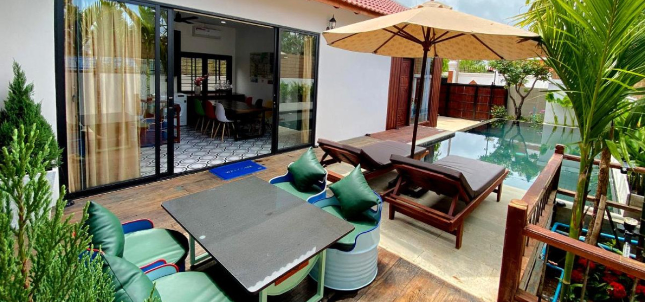 Mordern  3 Bedrooms House for Rent in Krong Siem Reap-Svay Dangkum-2
