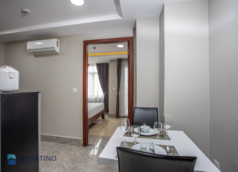 One Bedroom Services Apartment For Rent - BKK2, Phnom Penh-3