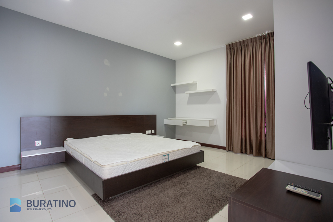 1 Bedroom Services Apartment For Rent - Tonle Bassac, Phnom Penh-5