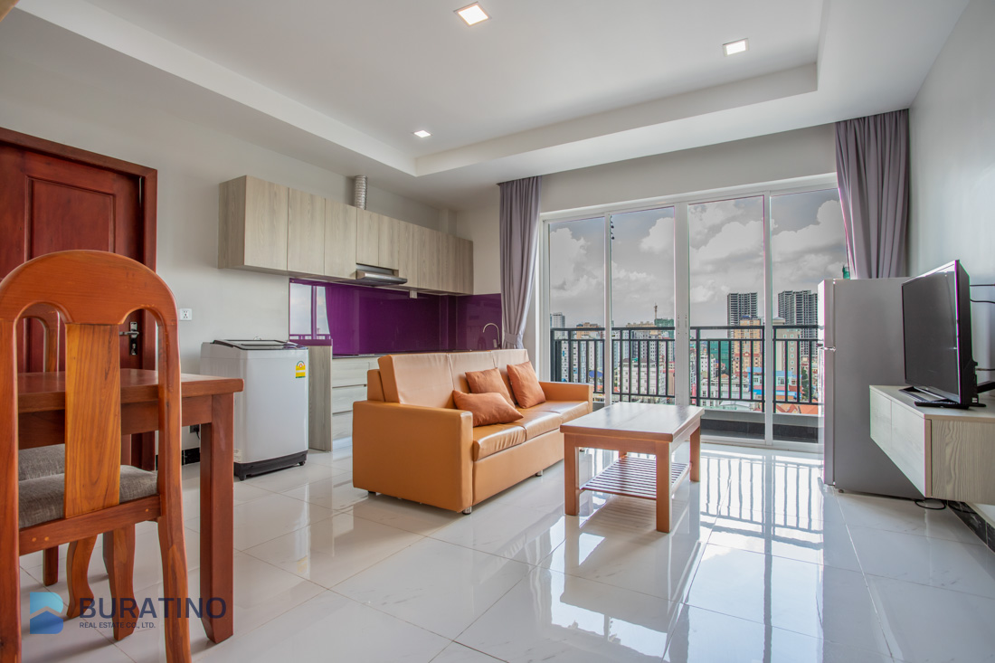 1 Bedroom Apartment For Rent - Tuol Tumpung Ti 1 , Phnom Penh-3
