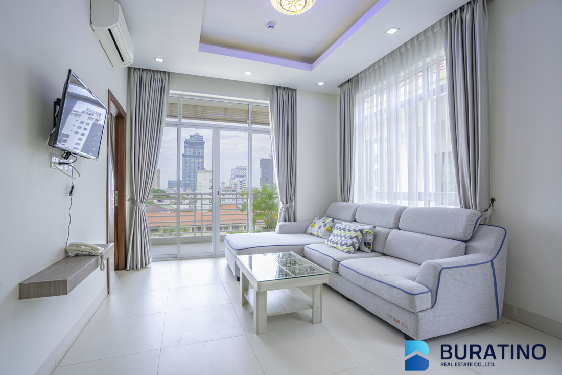 1 Bedroom Apartment For Rent - Tonle Bassac - Chamkamorn-4