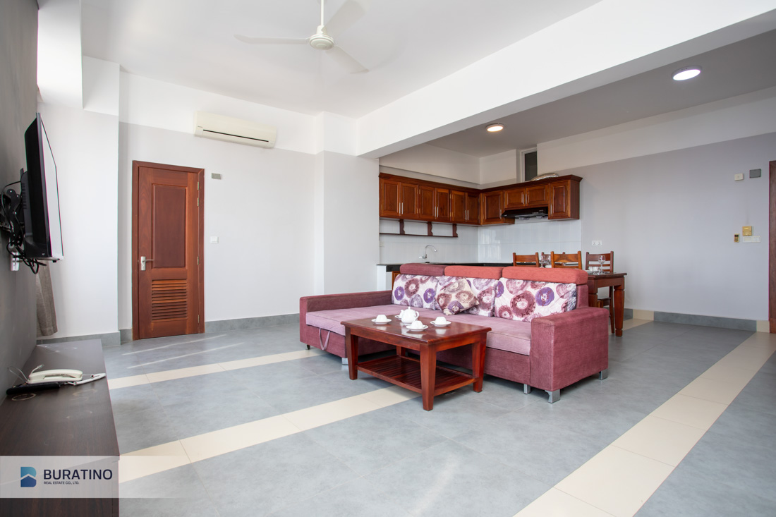 1 Bedroom Apartment For Rent - Tuol Tumpung Ti 2 , Phnom Penh-1